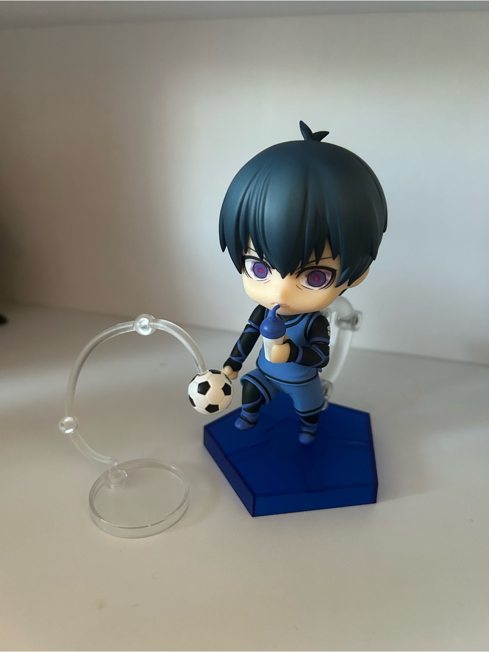 Blue lock Yoichi Isagi NENDOROID Anime Soccer Player Chibi Figure - Kids Toys